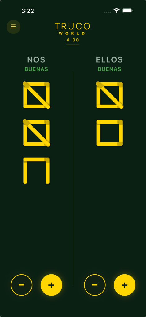 Truco World App Mockup